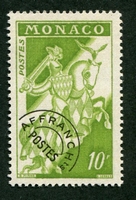 N°012B-1954-MONACO-CHEVALIER-10F
