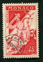 N°017-1954-MONACO-CHEVALIER-45F