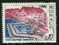 N°023-1964-MONACO-STADE NAUTIQUE RAINIER III-10C
