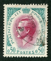 N°0547-1960-MONACO-RAINIER III-50C