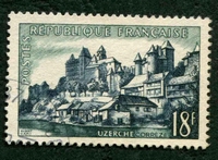 N°1040-1955-FRANCE-UZERCHE-LIMOUSIN