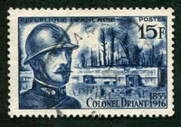 N°1052-1956-FRANCE-COLONEL EMILE DRIANT