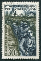 N°1053-1956-FRANCE-40E ANNIV VICTOIRE DE VERDUN