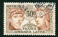 N°1060-1956-FRANCE-AMITIES FRANCE-AMERIQUE LATINE