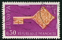 N°1556-1968-FRANCE-EUROPA-30C