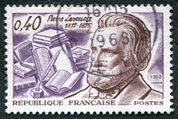 N°1560-1968-FRANCE-GRAMMAIRIEN PIERRE LAROUSSE