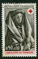 N°1780-1973-FRANCE-CROIX ROUGE-SEPULCRE DE TONNERRE