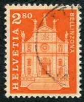 N°0660B-1960-SUISSE-COLLEGIALE DE BELLINZONA