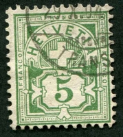 N°0066-1882-SUISSE-5C VERT