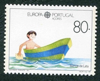 N°391-1989-ACOR-EUROPA-ENFANT DANS UNE BARQUE-80E