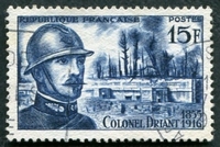 N°1052-1956-FRANCE-COLONEL EMILE DRIANT