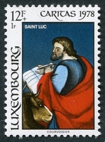 N°0929-1978-LUXEMBOURG-SAINT LUC-12F+1F