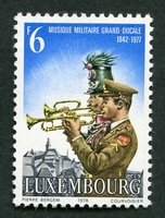 N°0921-1978-LUXEMBOURG-135E ANNIV MUSIQUE MILITAIRE-6F