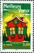 N°3201-1998-FRANCE-MAISON DECOREE VOLETS VERTS-3F 