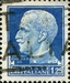 N°0234-1929-ITALIE-VICTOR EMMANUEL III-1L25-BLEU 