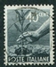 N°0484-1945-ITALIE-PLANTATION OLIVIER-40C-ARDOISE 
