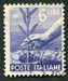 N°0494-1945-ITALIE-PLANTATION OLIVIER-6L-VIOLET BLEU 