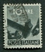 N°0496-1945-ITALIE-BRIS DE CHAINE-10L-GRIS 