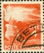 N°0492-1945-ITALIE-FLAMBEAU-4L-ROUGE ORANGE 