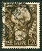 N°0543-1949-ITALIE-POETE VITTORIO ALFIERI-20L-SEPIA 