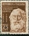 N°0641-1952-ITALIE-SCULPTEUR VINCENZO GEMITO-25L-BRUN 