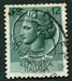 N°0650-1953-ITALIE-MONNAIE SYRACUSAINE-12L-VERT FONCE 