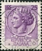 N°0652-1953-ITALIE-MONNAIE SYRACUSAINE-25L-LILAS 