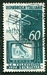N°0673-1954-ITALIE-MISE EN SERVICE TELEVISION-60L-VERT BLEU 