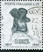 N°0749-1957-ITALIE-GARIBALDI-15L-VERT NOIR 