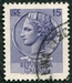 N°0714-1955-ITALIE-MONNAIE SYRACUSAINE-15L-GRIS VIOLET 