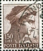 N°0841-1961-ITALIE-TETE ATHLETE-150L-BRUN 