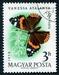 N°0230-1959-HONGRIE-PAPILLON-VULCAIN OU AMIRAL-3FO 