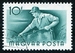 N°1159-1955-HONGRIE-METIERS-PECHEUR-10FI 