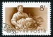 N°1158-1955-HONGRIE-METIERS-AGRICULTEUR-8FI 