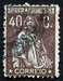 N°0284-1923-PORT-CERES-40C-BRUN LILAS 