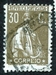 N°0247-1917-PORT-CERES-30C-BRUN 