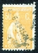 N°0249-1917-PORT-CERES-50C-JAUNE ORANGE 
