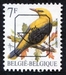 N°PRE830P-1992-BELGIQUE-OISEAU-LORIOT-7F 