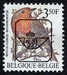 N°PRE822P-1986-BELGIQUE-OISEAU-ROUGE GORGE-3F50 