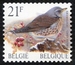 N°2792-1998-BELGIQUE-OISEAU-GRIVE LITORNE-21F 