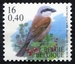 N°2933-2000-BELGIQUE-OISEAU-PIE-GRIECHE ECORCHEUR-16F 