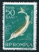 N°1555-1957-ROUMANIE-POISSON-ESTURGEON-50B 