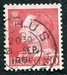 N°0399-1961-DANEMARK-FREDERIC IX-30-ROUGE 