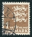N°0304-1946-DANEMARK-ARMOIRIES-1K-BRUN 