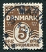 N°0955-1989-DANEMARK-5-ORANGE BRUN 