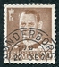 N°0318-1948-DANEMARK-ROI FREDERIC IX-20-BRUN 