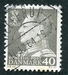 N°0401-1961-DANEMARK-FREDERIC IX-40-GRIS 