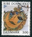 N°0894-1987-DANEMARK-FRESQUE CATHEDRALE DE RIBE-3K 