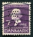 N°0230-1935-DANEMARK-H.C.ANDERSEN-7-VIOLET 