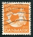 N°0231-1935-DANEMARK-ANDERSEN-LA PETITE SIRENE-10-ORANGE 